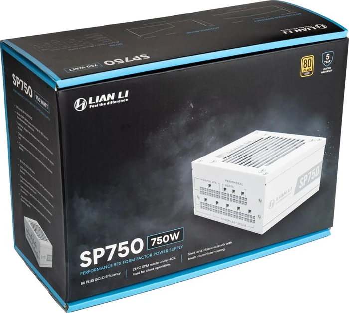 Lian Li SP750 weiß 750W, SFX