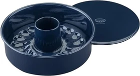Dr. Oetker Back-Liebe Emaille Garantie-Backform mit Flach- und Rohrboden 26cm