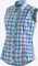Maier Sports Paloma Hemd ärmellos blue red check (Damen) Vorschaubild