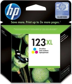 HP Druckkopf mit Tinte 123 XL dreifarbig