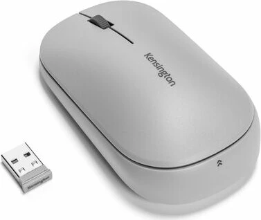 Kensington SureTrack Dual Wireless Mouse grau, USB/Bluetooth