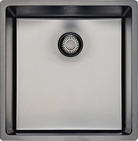 Reginox New York 40x40 Comfort Becken mittig metal silver