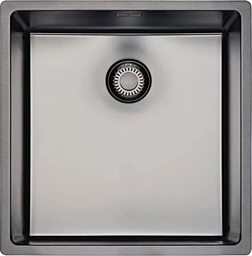 Reginox New York 40x40 Comfort Becken mittig metal silver