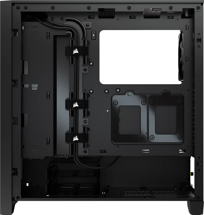 Corsair 4000D Airflow, schwarz, Glasfenster