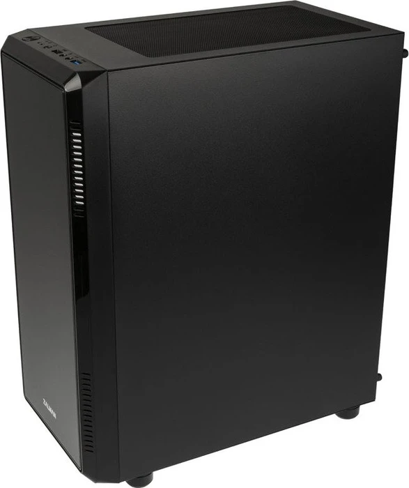 Zalman S4, schwarz, Acrylfenster