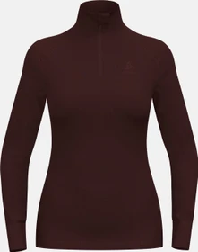 Odlo Active Warm Baselayer Half Zip Funktionsshirt langarm fudge (Damen)