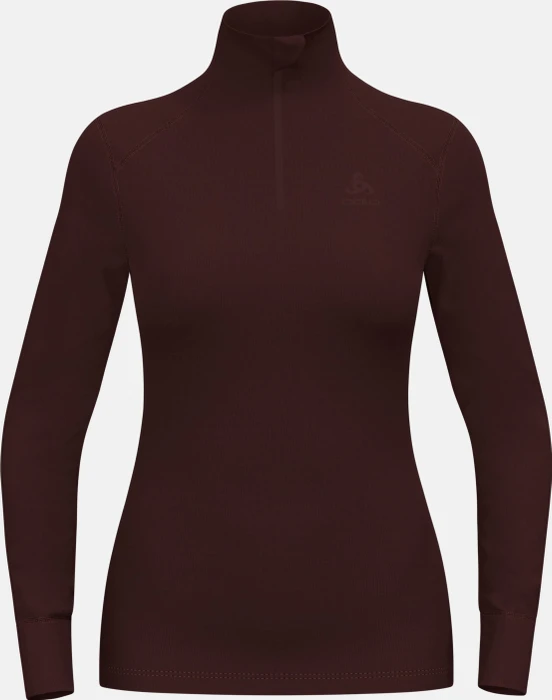 Odlo Active Warm Baselayer Half Zip Funktionsshirt langarm fudge (Damen)