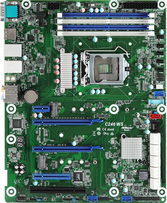 ASRock Rack C246 WS (Intel 1151 v2)