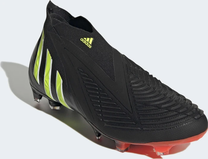 adidas Predator Edge+ FG core black/team solar yellow/solar red (Herren)