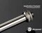 Bitspower Messing Hardtube 14mm, schwarz, Black Sparkle Vorschaubild