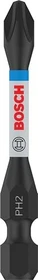 Bosch Professional PRO Impact Kreuzschlitz Bit 1/4", PH2x55mm, 5 Stück