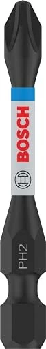 Bosch Professional PRO Impact Kreuzschlitz Bit 1/4", PH2x55mm, 5 Stück