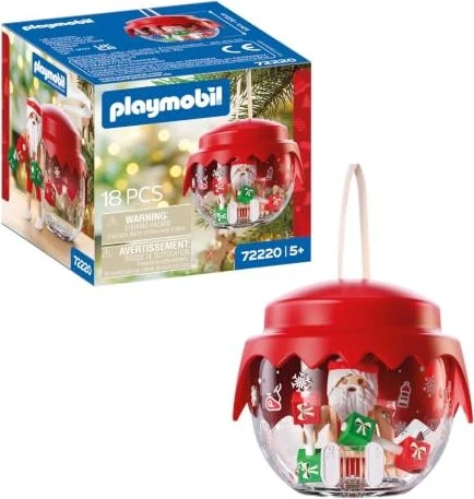playmobil Weihnachtskugel: Kraftsportler