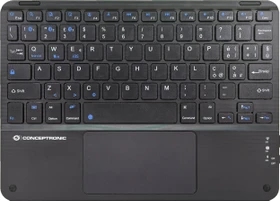 Conceptronic TOBIN01BIT 10-Zoll-Bluetooth-Tastatur mit Touchpad, Bluetooth, IT (120850707101)