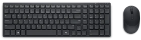 Dell KM555 Silent Wireless Keyboard and Mouse, schwarz, USB, DE