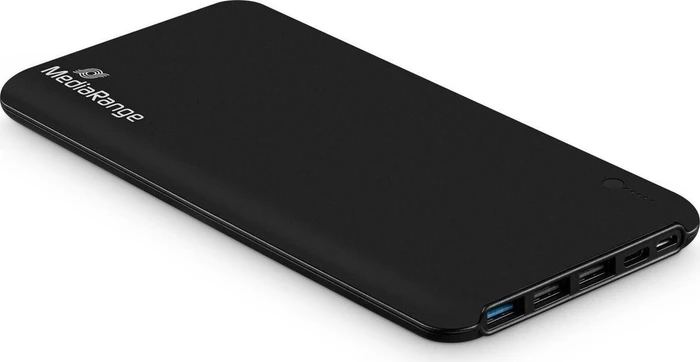 MediaRange Mobile Charger 25000mAh USB-C schwarz