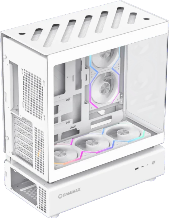 GameMax N80 White, Glasfenster