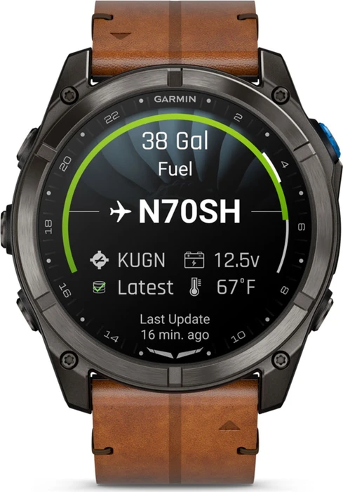 Garmin D2 Mach 2 chestnut leather