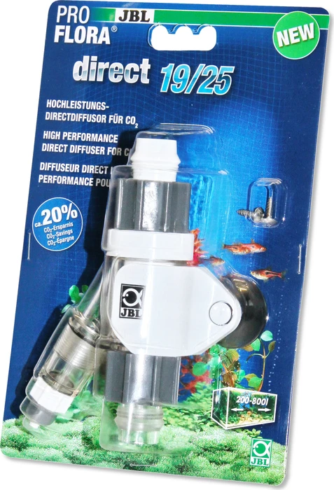 JBL PRO FLORA Direct, Hochleistungs-Direktdiffusor für CO2, 19/25mm