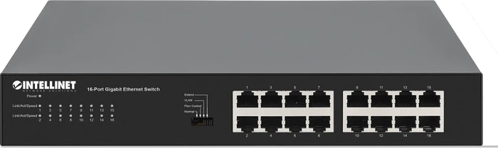 Intellinet Desktop Gigabit Switch, 16x RJ-45