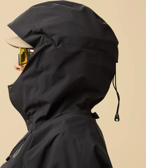 Fjällräven Hoja Rain Poncho schwarz