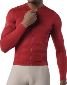Castelli Espresso 2 Trikot langarm garnet (Herren)