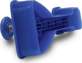 Städter Präge-Ausstecher mit Auswerfer Balalaika 7.5cm blau
