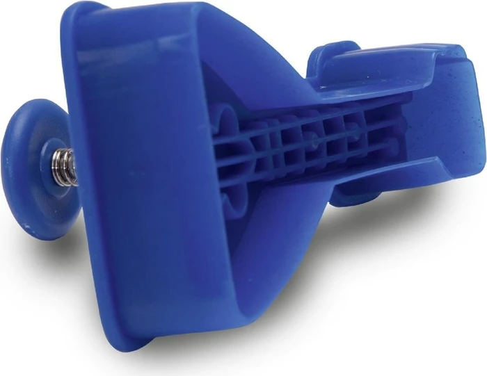 Städter Präge-Ausstecher mit Auswerfer Balalaika 7.5cm blau