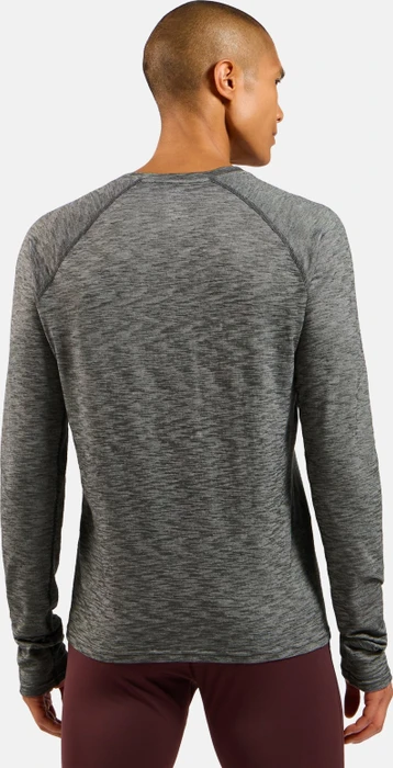 Odlo X-Alp Performance Wool 115 Laufshirt langarm grey melange (Herren)
