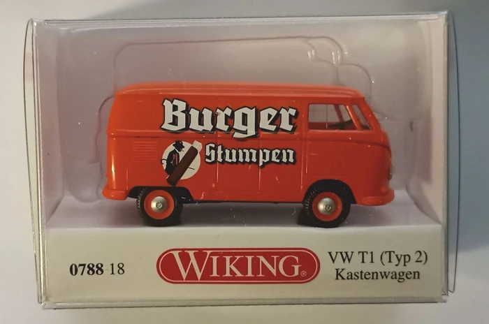 Wiking VW T1 (Typ 2) Kastenwagen Burger Stumpen
