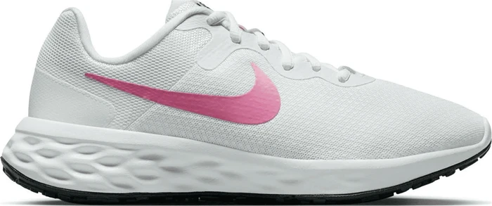 Nike Revolution 6 Next Nature white/fossil stone/black (Damen)