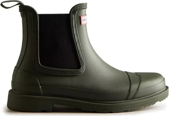 Hunter Boots Commando Chelsea dark olive (Damen)