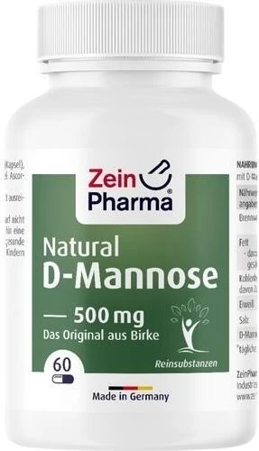 Natural D-Mannose 500mg Kapseln