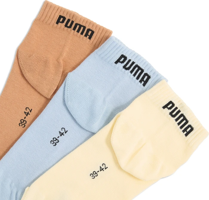 Puma Sport Socken blue / yellow, 3 Paare