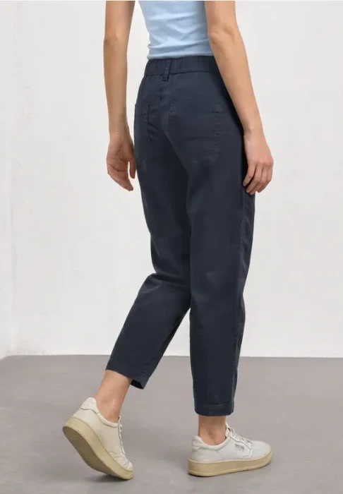 Street One Karlie High Waist Barrel Hose darkest blue (Damen)