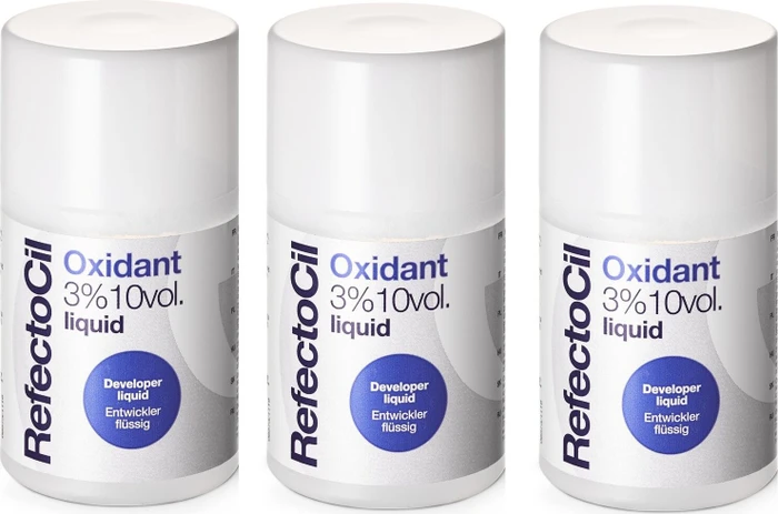 RefectoCil 3% Oxidant Liquid Developer Entwickler Lotion, 100ml