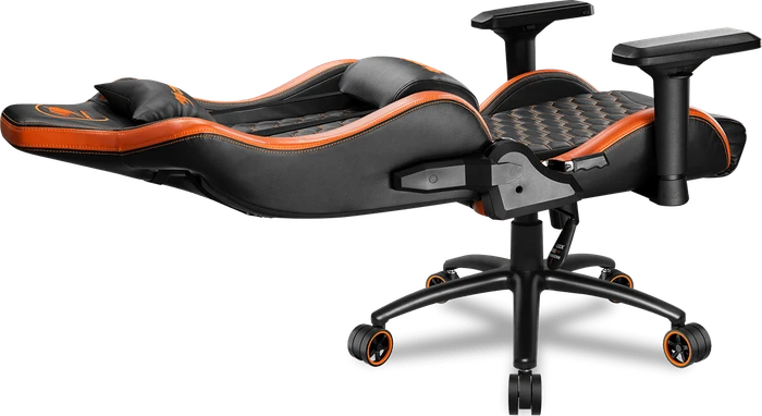 Cougar Outrider S Gamingstuhl, schwarz/orange