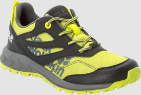 Jack Wolfskin Woodland Low lime/phantom (Junior)
