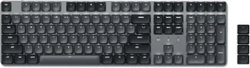 Satechi SM3 Slim Mechanical Backlit BT Keyboard, Dark, grau/schwarz, low-profile BROWN Switches, USB/Bluetooth, ND (ST-KSM3DK-ND)