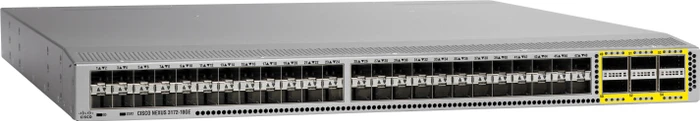 Cisco Nexus C3172PQ Rackmount 10G Managed Switch, 48x SFP+, 6x QSFP+