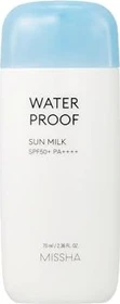 Missha all-around Safe Block Waterproof Sun Milk LSF50+, 70ml