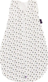 Träumeland Liebmich Sommer-Schlafsack Sterne Gr.90, 0.5TOG weiß/grau