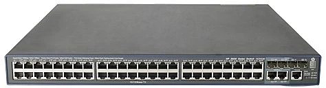 HP FlexNetwork 3600 48 EI v2 Rackmount Managed Switch, 48x RJ-45, 2x RJ-45/SFP, 2x SFP, 320W PoE+