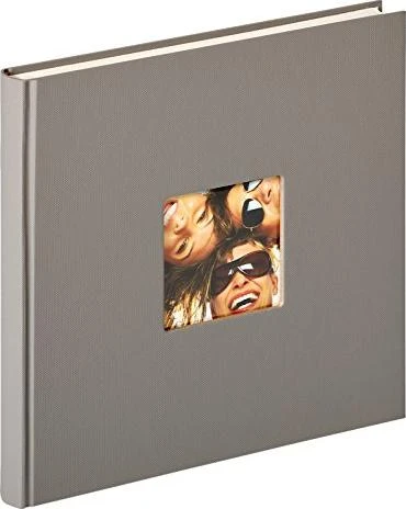 Walther Design Buch Fotoalbum Fun 25x26 grau