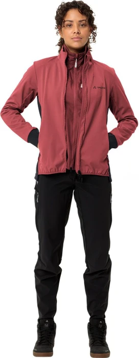 Vaude Moab Pro Softshell Fahrradjacke brick (Damen)