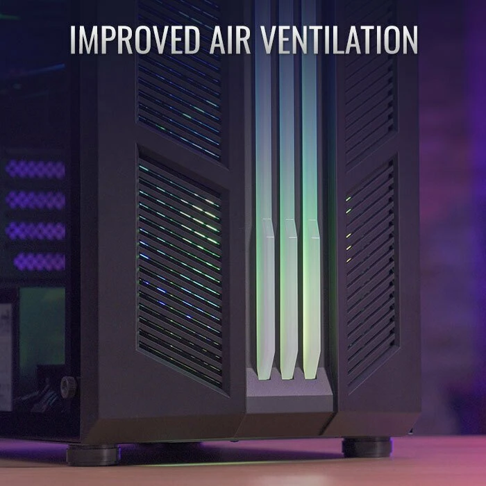 AeroCool Prime ARGB, Glasfenster