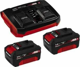 Einhell Power X-Change Starterset 18V, 3.0Ah, Li-Ionen, 2 Akkus [6.0Ah] [108Wh]
