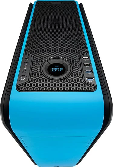 AeroCool DS 200 Blue Edition, schallgedämmt