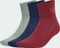 adidas Mid-Cut Crew Socken shadow red/silver green/night indigo, 3 Paare Vorschaubild