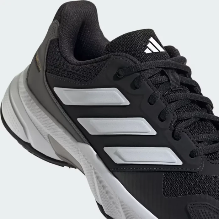 adidas Courtjam Control 3 core black/cloud white/grey four (Herren)
